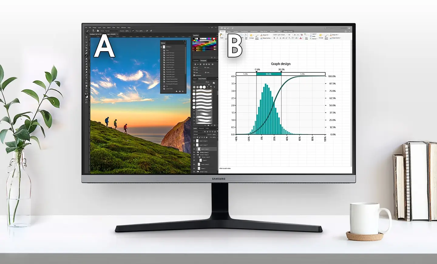 Samsung U28R550UQRX monitor praca